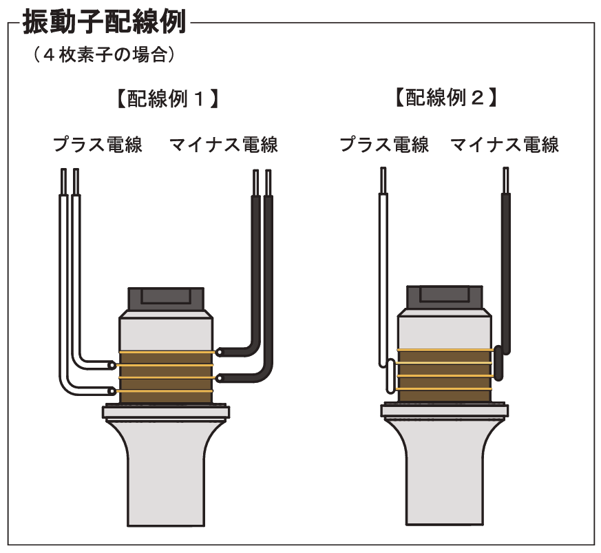 圧電セラミックス 洗浄機用超音波振動子