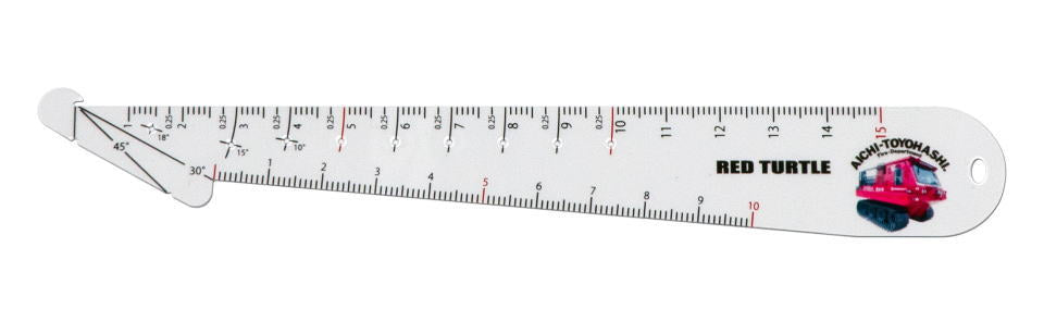 豊橋市消防本部コラボ Fire Ruler0.5mm★シールつき