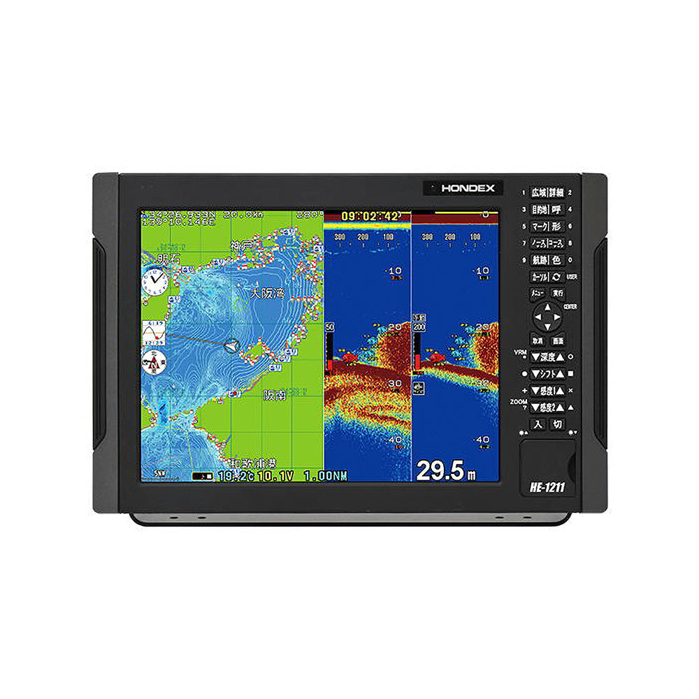HE-1211 II 12.1型液晶プロッターデジタル魚探