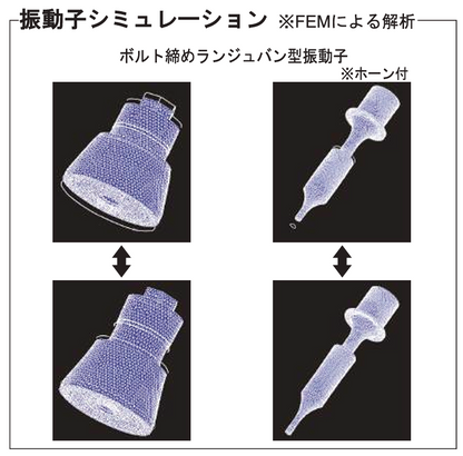 圧電セラミックス 洗浄機用超音波振動子